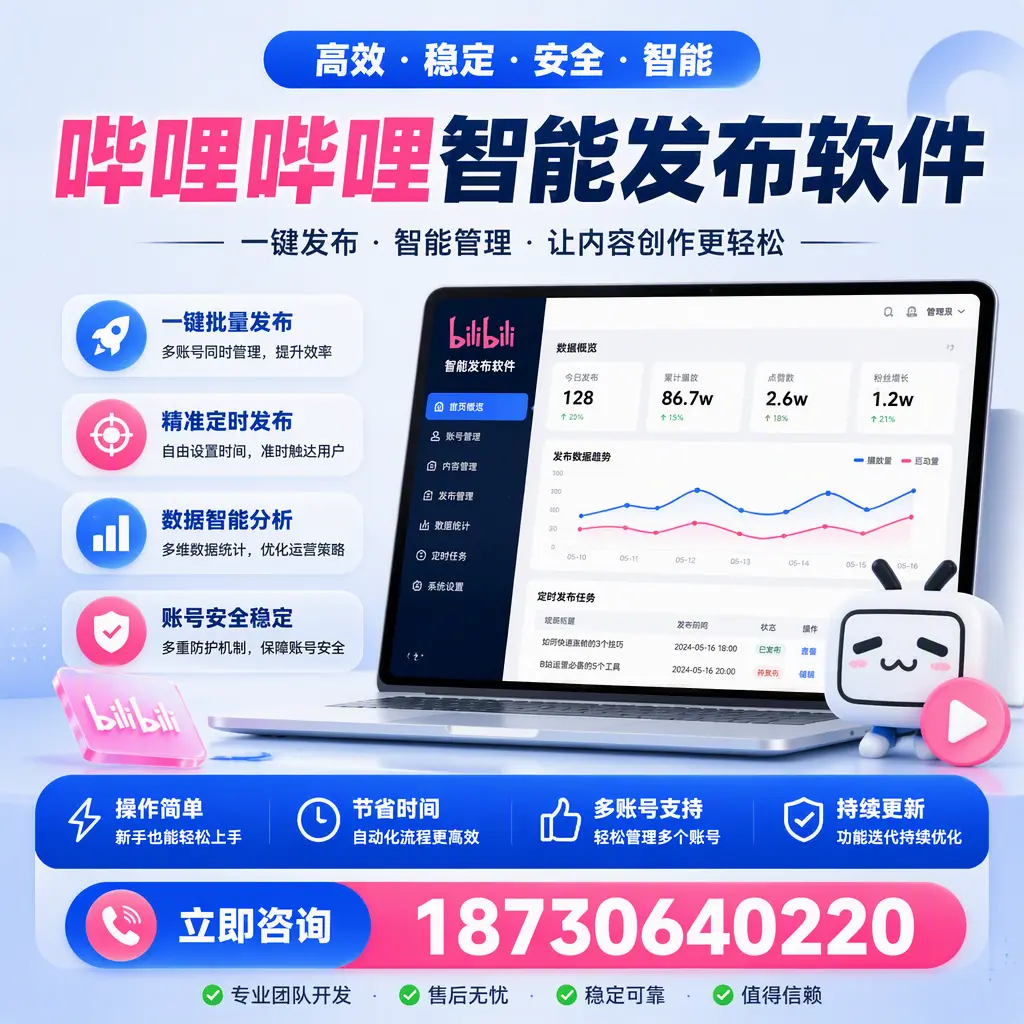 如何在 荆门 制定有效的哔哩哔哩智能发布策略